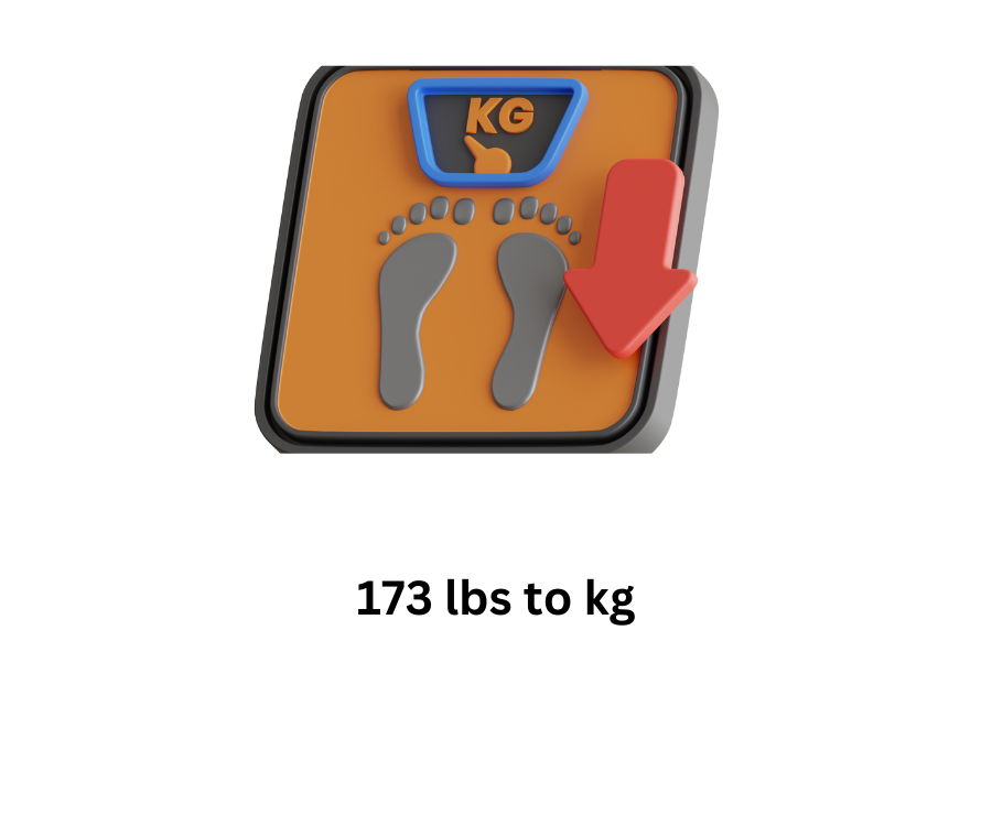 173 lbs to kg