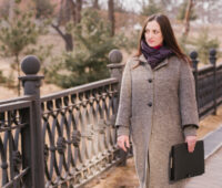 Ladies Floor Length Coats