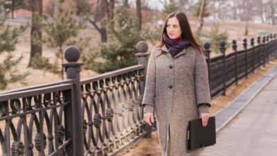 Ladies Floor Length Coats