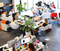 People Working at an Office