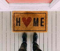 Black Home Area Rug