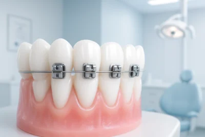 Self-ligating bracket