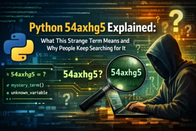 Python 54axhg5 Explained: What This Strange Term Means and Why People Keep Searching for It