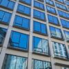Building with Glass window