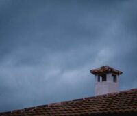 White and Brown Concrete Chimney