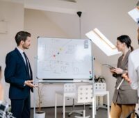 Men and Women Having a Office Meeting