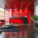 Beautiful modern hotel and office