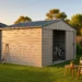 large garden sheds