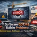 Software GDTJ45 Builder Problems: Common Issues, Real Causes, and Practical Fixes