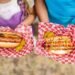 Kids Holding Hotdog Sandwiches